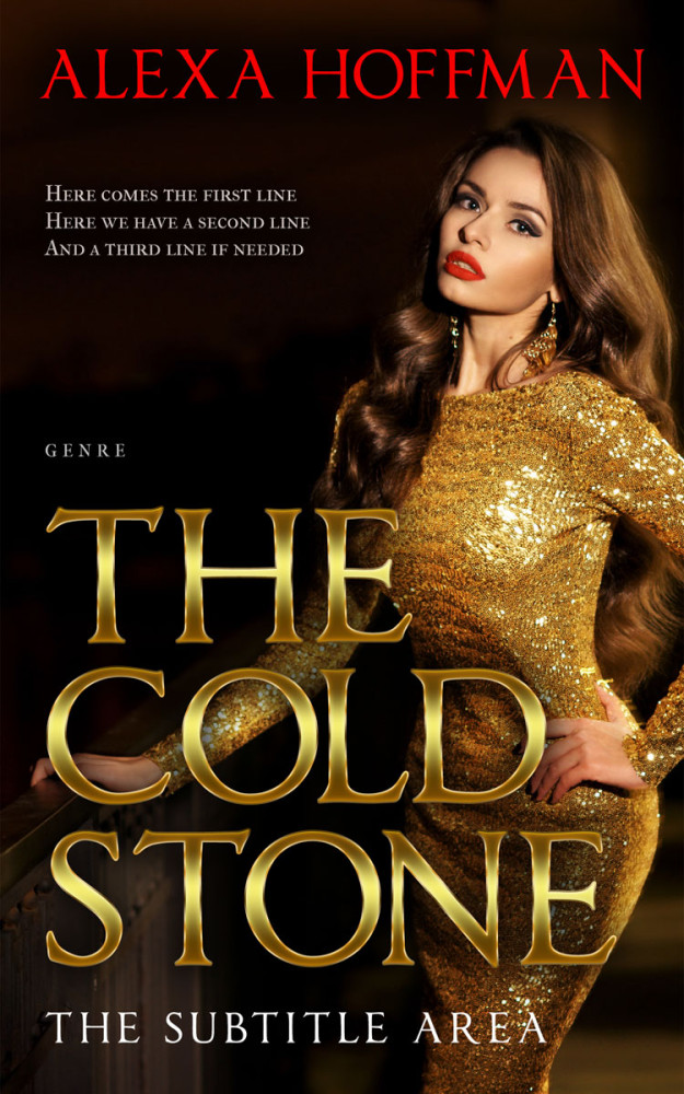 Front view of Tussock #28639 - Premade Romance Book Cover