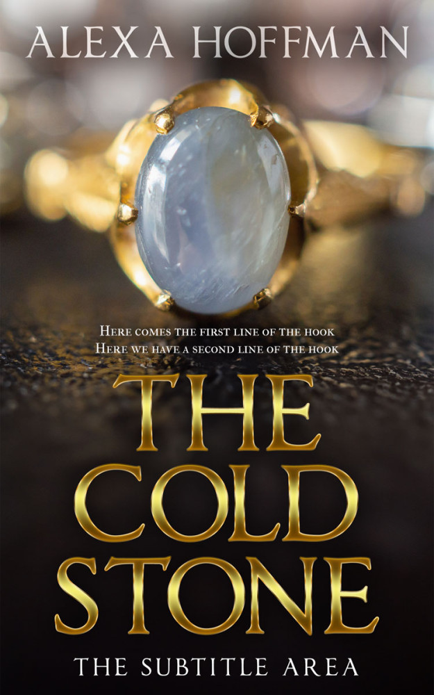 Front view of Cocoa Brown #28643 - Premade Romance Book Cover