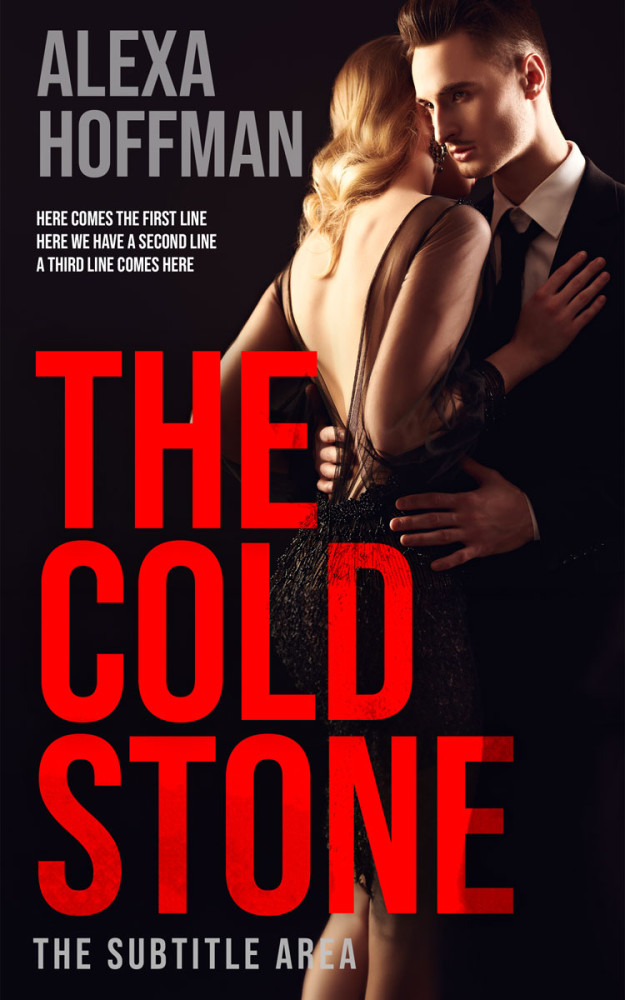 Front view of Gondola #28648 - Premade Romance Book Cover