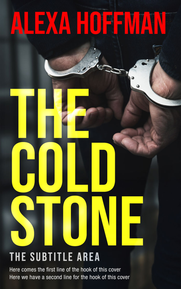 Front view of Ronchi #28658 - Premade Mystery & Thriller & Suspense Book Cover