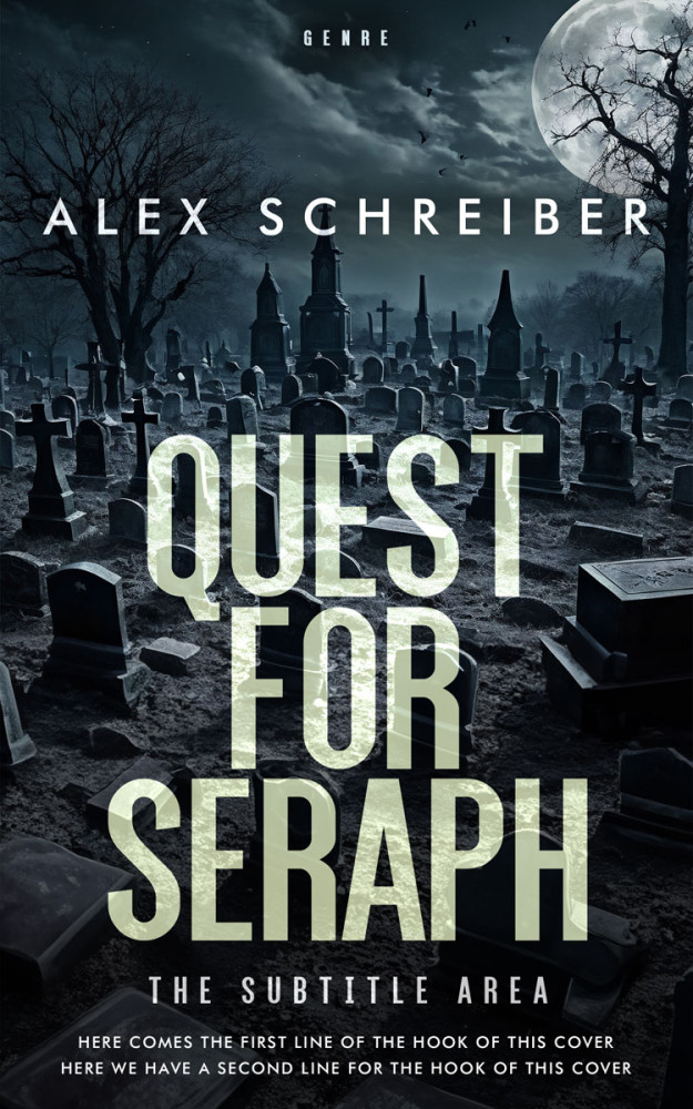 Front view of Mirage #28712 - Premade Horror Book Cover | BookCoverZone