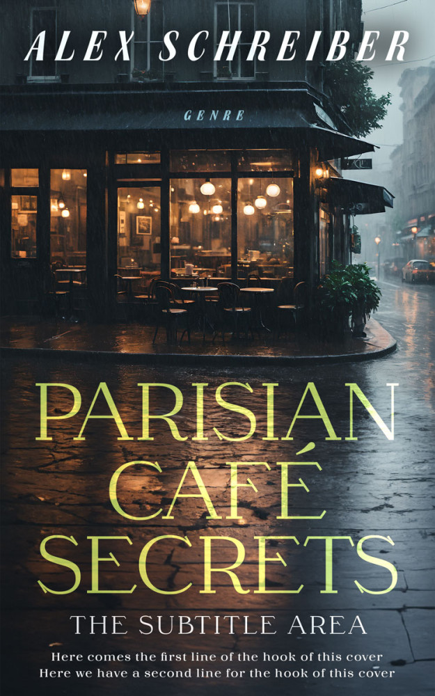 Front view of Shark #28722 - Premade Romance Book Cover