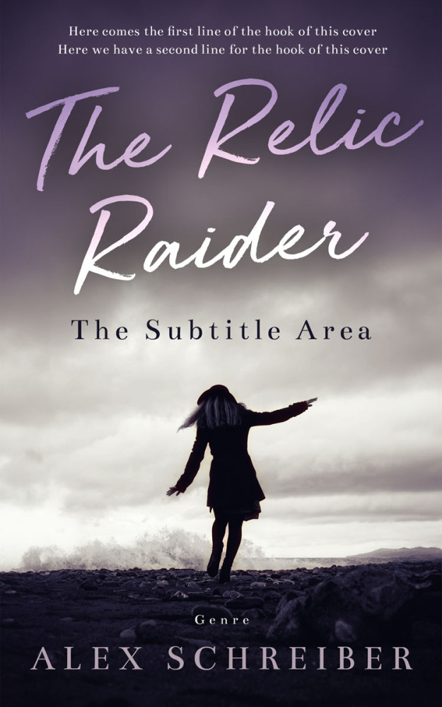 Front view of Blackcurrant #28827 - Premade Teen & Young Adult Book Cover