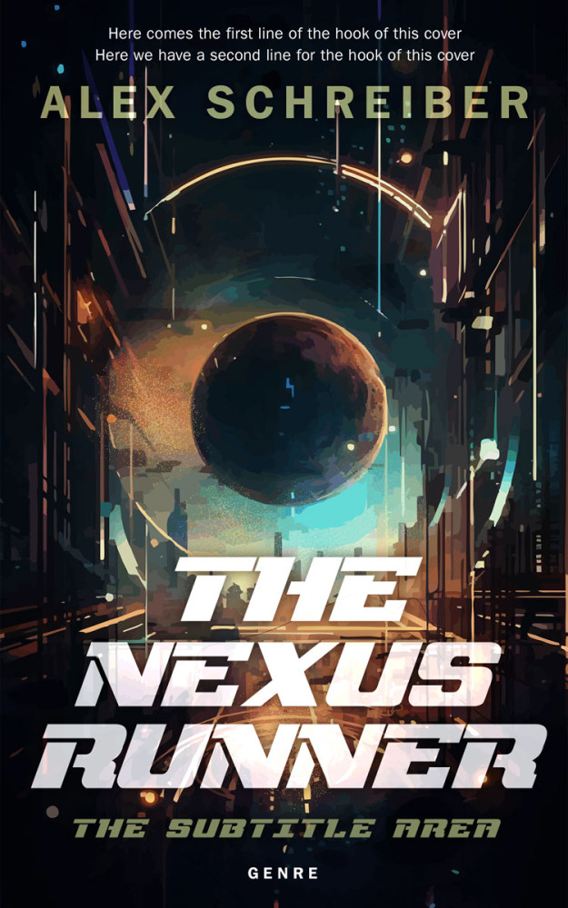 Front view of Coral Reef #28846 - Premade Science Fiction Book Cover