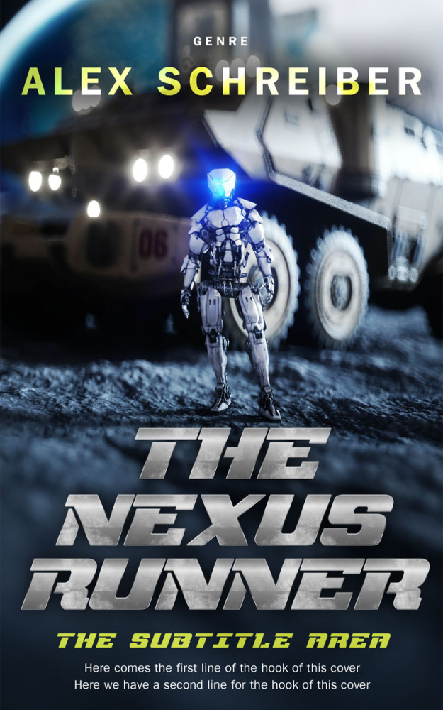 Front view of Pumice #28859 - Premade Apocalyptica Book Cover