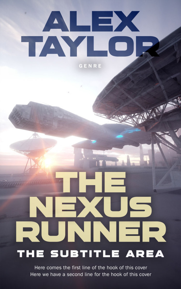 Front view of Pink Swan #28868 - Premade Apocalyptica Book Cover | BookCoverZone