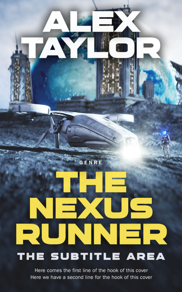 Front view of Beryl Green #28870 - Premade Apocalyptica Book Cover