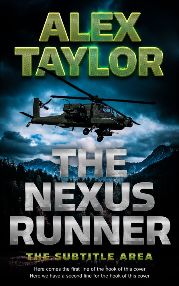 Front view of Aztec #28875 - Premade Mystery & Thriller & Suspense Book Cover