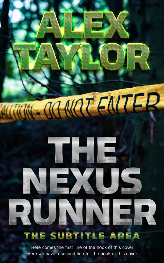 Front view of Aztec #28878 - Premade Mystery & Thriller & Suspense Book Cover