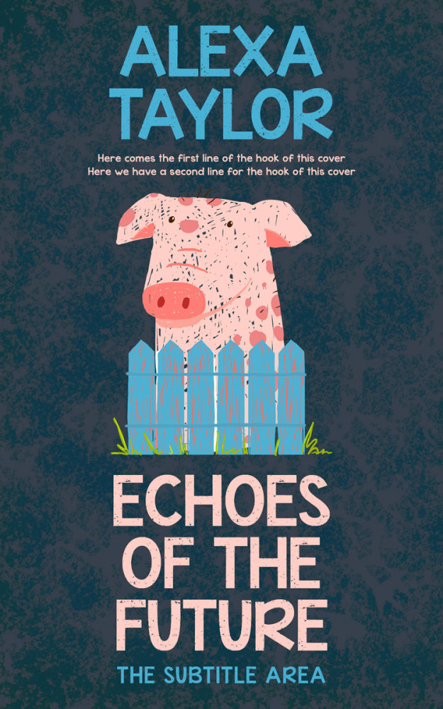 Front view of Pickled Bluewood #28904 - Premade Nature Book Cover