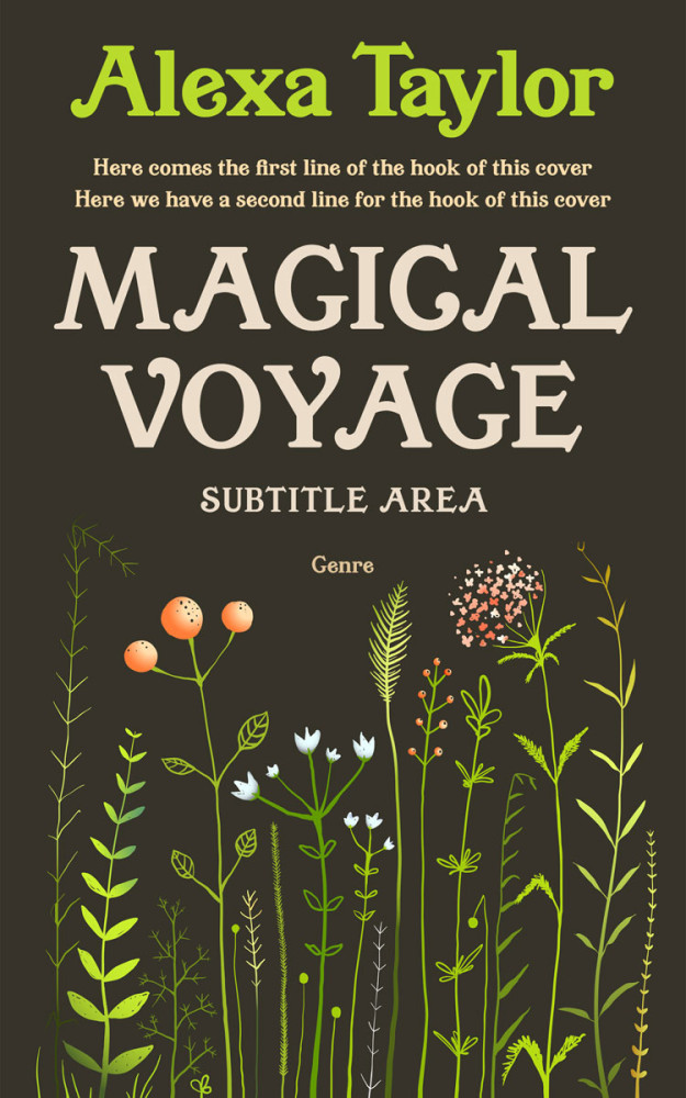 Front view of Rangitoto #28914 - Premade Nature Book Cover