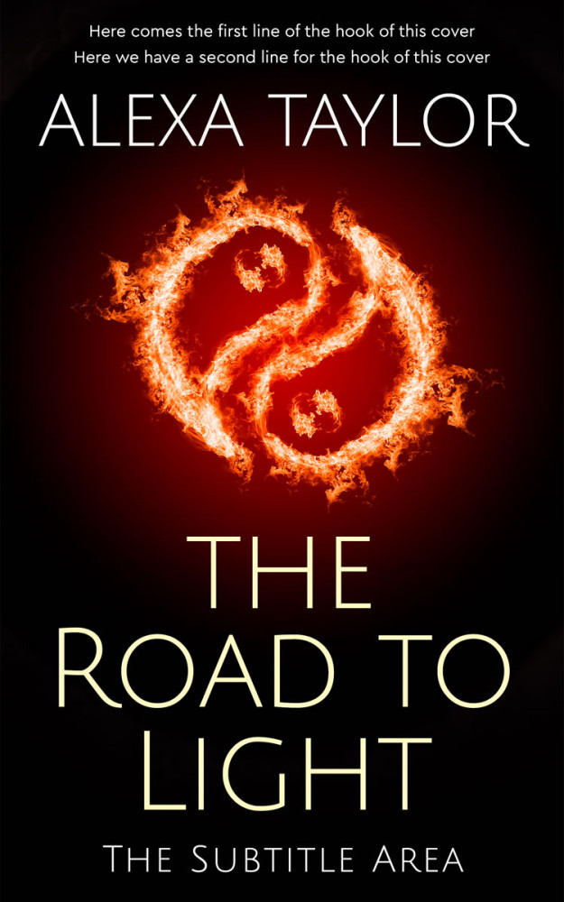 Front view of Red Damask #28935 - Premade Religion & Spirituality Book Cover