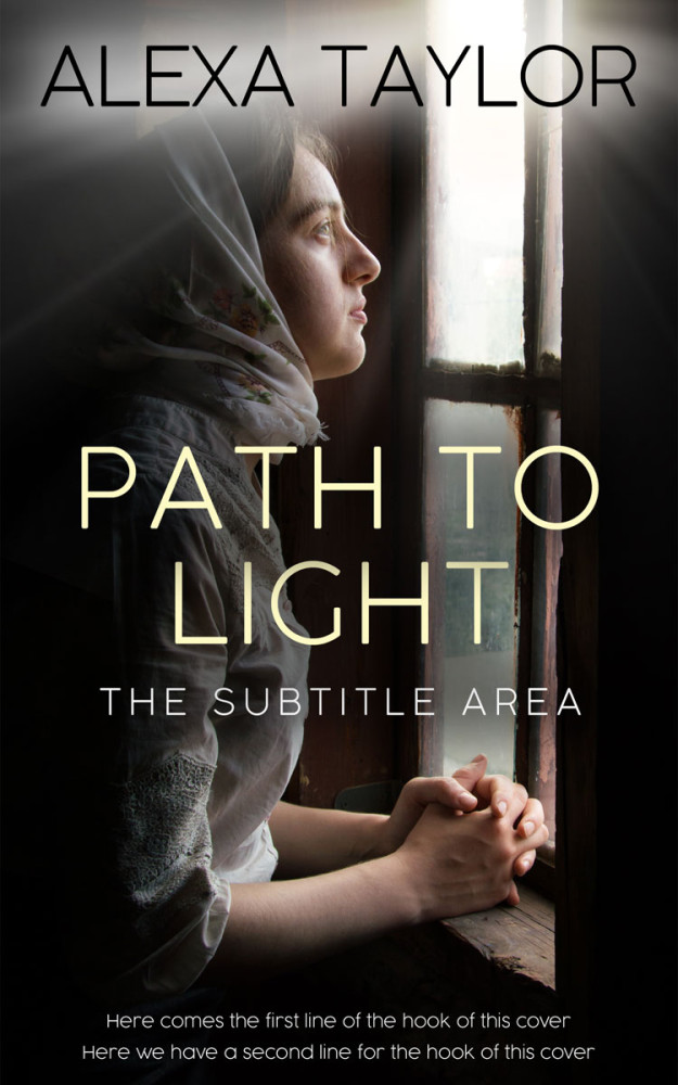 Front view of Ash #28938 - Premade Religion & Spirituality Book Cover