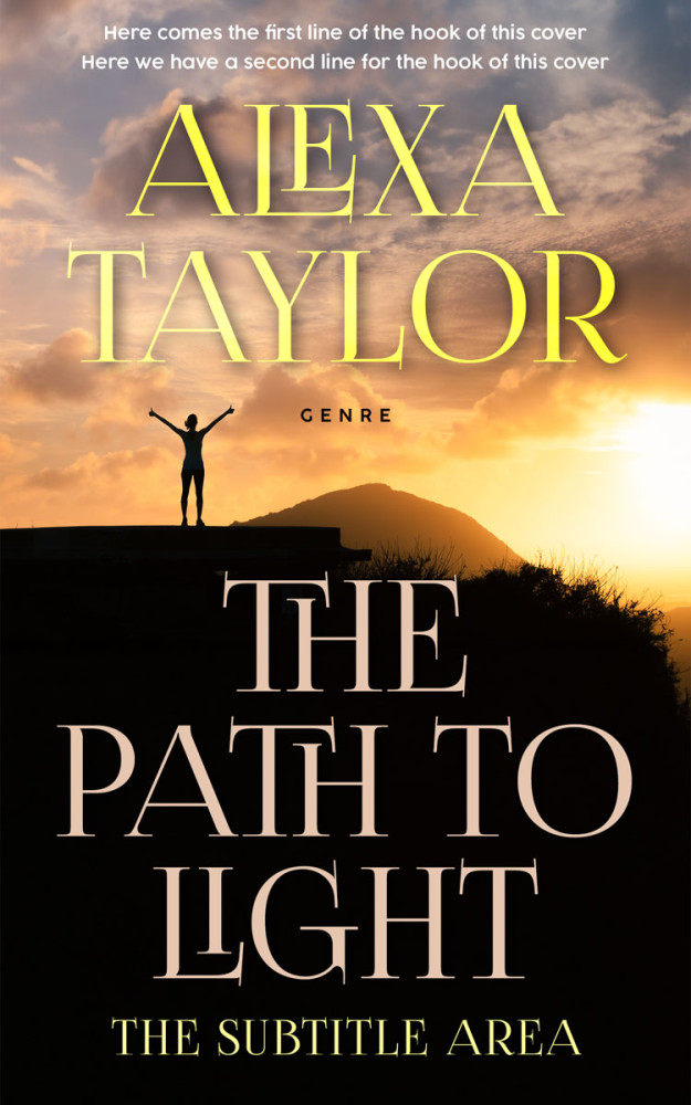 Front view of Gold Sand #28946 - Premade Health & Mind & Body Book Cover