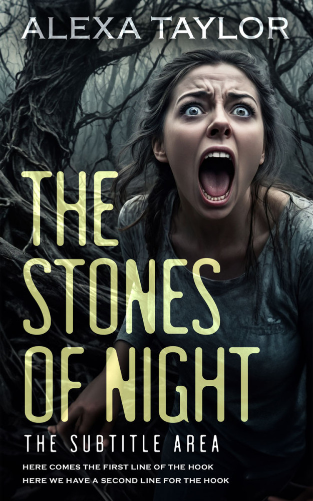 Front view of Woodsmoke #28964 - Premade Mystery & Thriller & Suspense Book Cover