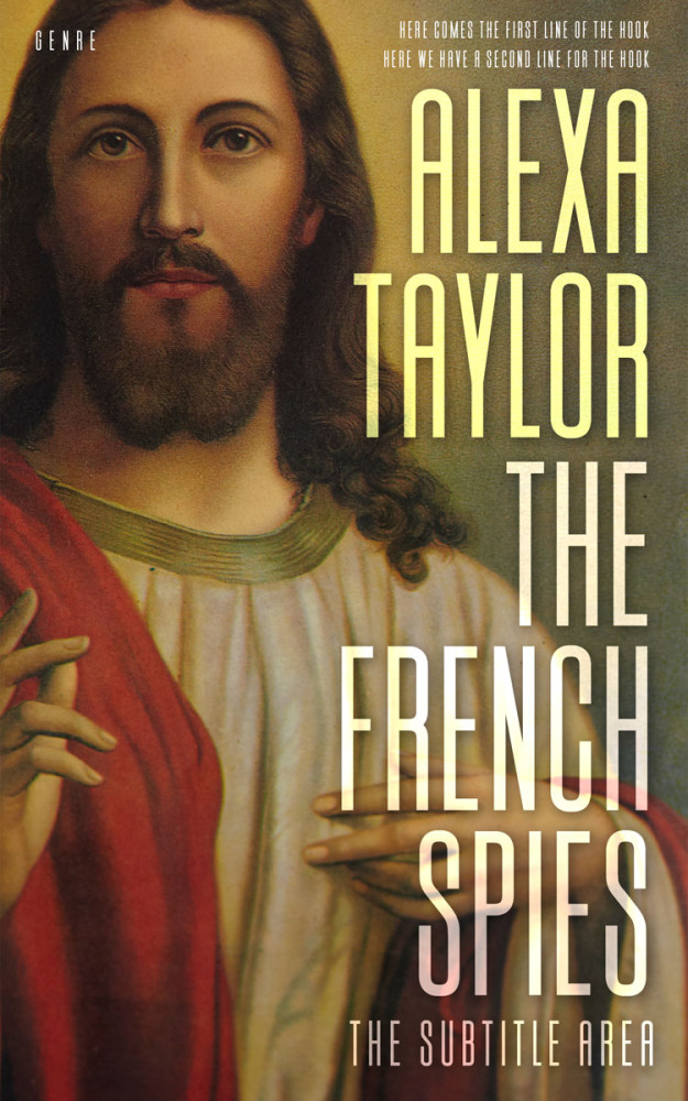 Front view of Yellow Metal #29046 - Premade Religion & Spirituality Book Cover