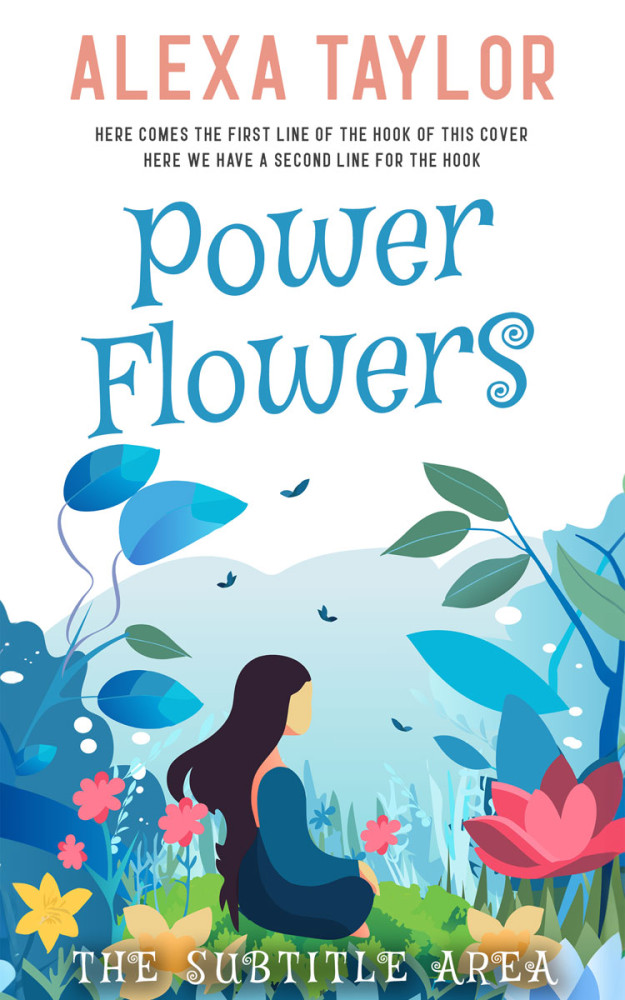 Front view of Boston Blue #29076 - Premade Health & Mind & Body Book Cover