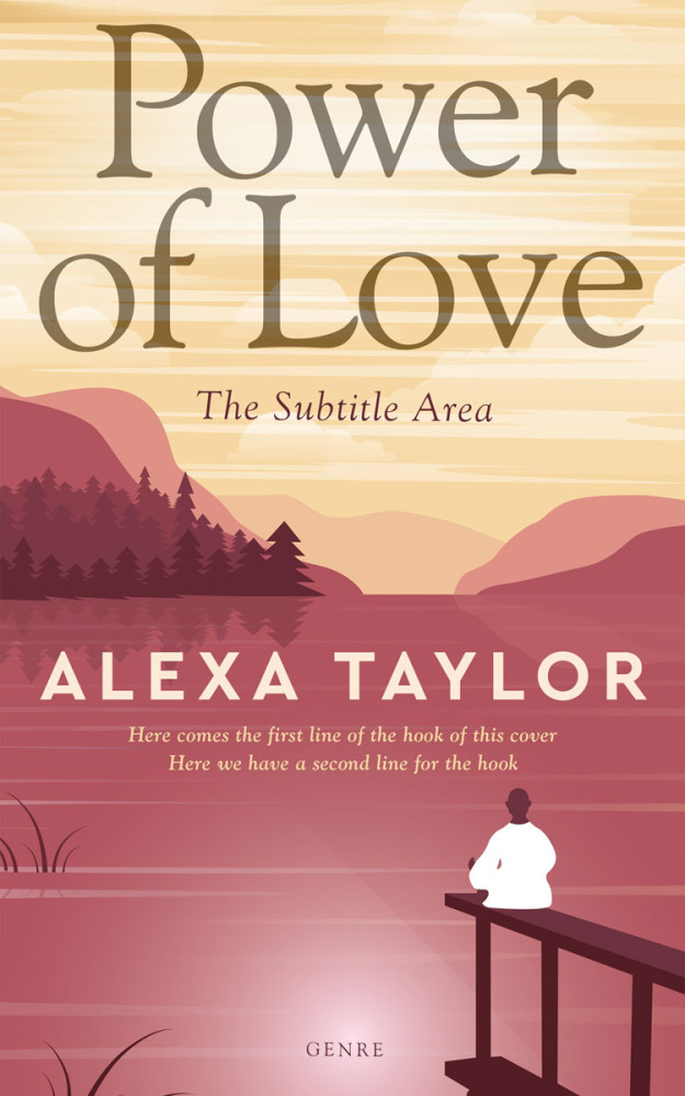 Front view of Pancho #29077 - Premade Literary Fiction Book Cover