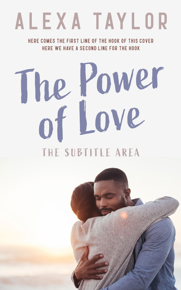 Front view of Ebb #29084 - Premade Romance Book Cover