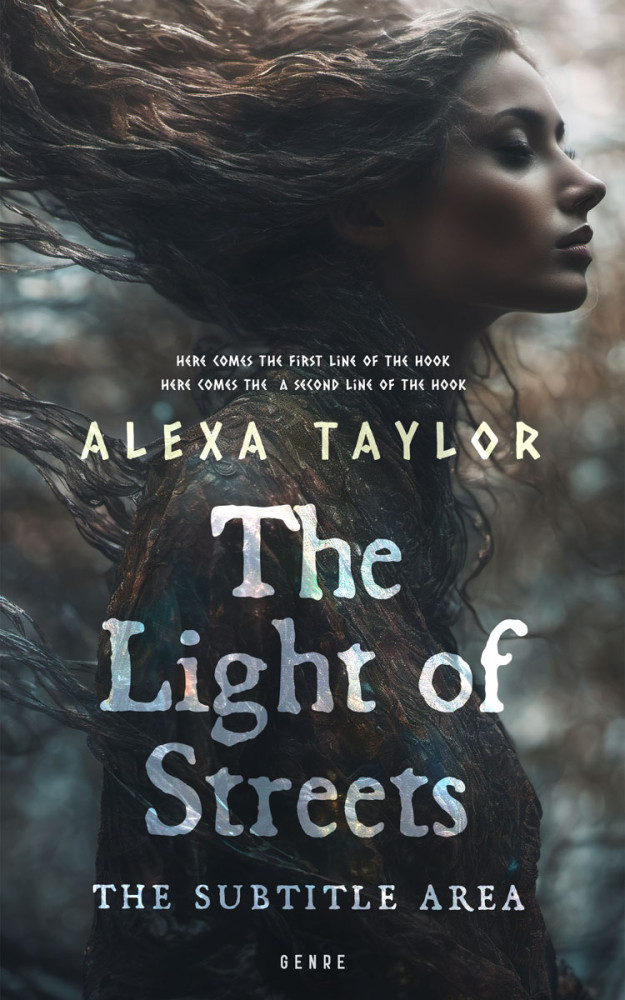 Front view of Outer Space #29093 - Premade Paranormal & Urban Book Cover