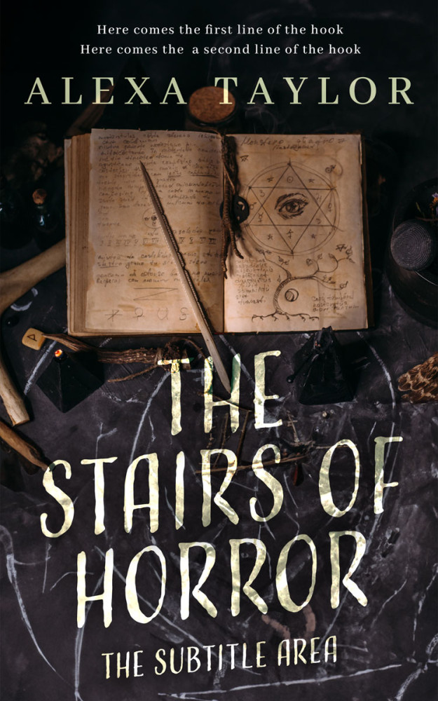 Front view of Baltic Sea #29097 - Premade Horror Book Cover