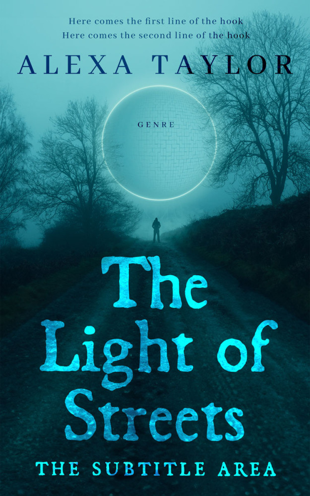 Front view of Tiber #29099 - Premade Fantasy Book Cover