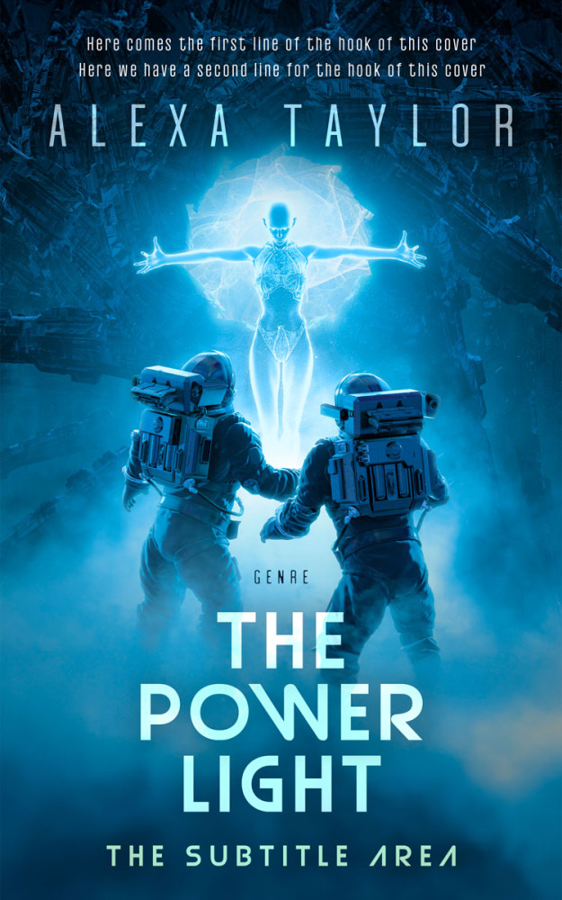 Front view of Atoll #29124 - Premade Mystery & Thriller & Suspense Book Cover