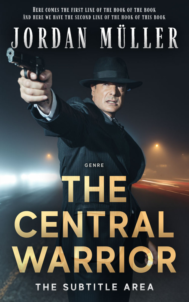 Front view of Ebony Clay #29145 - Premade Mystery & Thriller & Suspense Book Cover