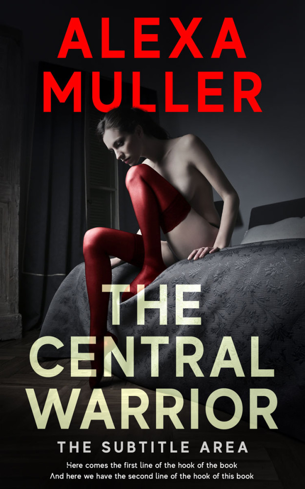 Front view of Thunder #29155 - Premade Erotica Book Cover