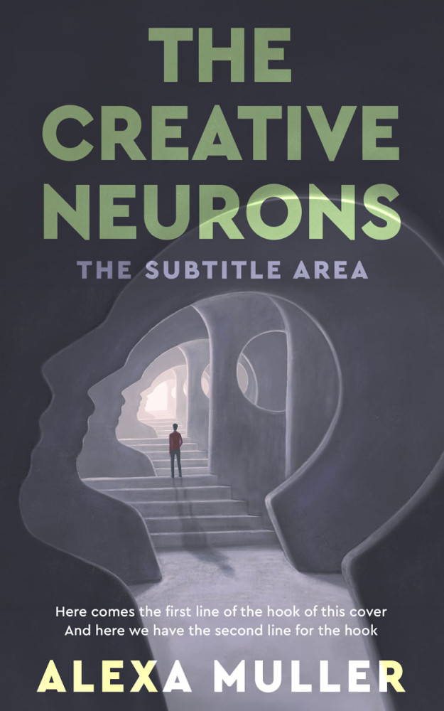 Front view of Tuna #29177 - Premade Self-Improvement & Self-Help Book Cover | BookCoverZone