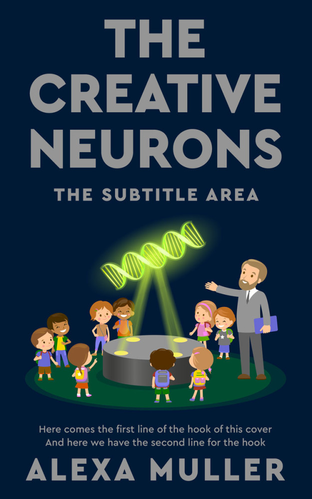 Front view of Black Pearl #29182 - Premade Science & Nature Book Cover