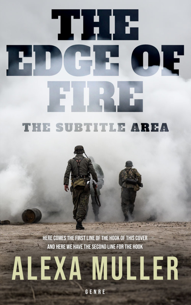 Front view of Iron #29186 - Premade Mystery & Thriller & Suspense Book Cover