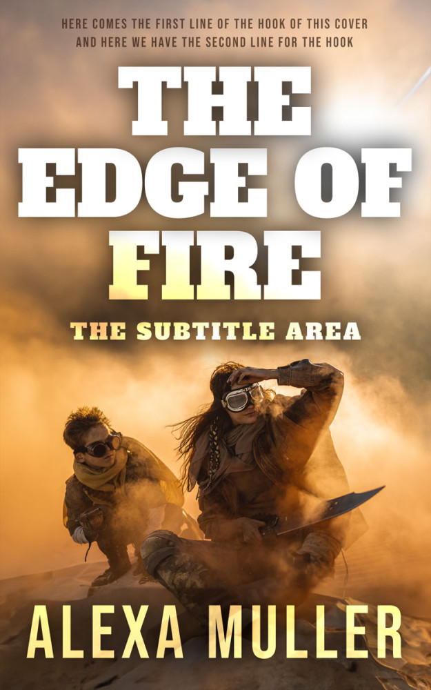 Front view of Driftwood #29193 - Premade Apocalyptica Book Cover