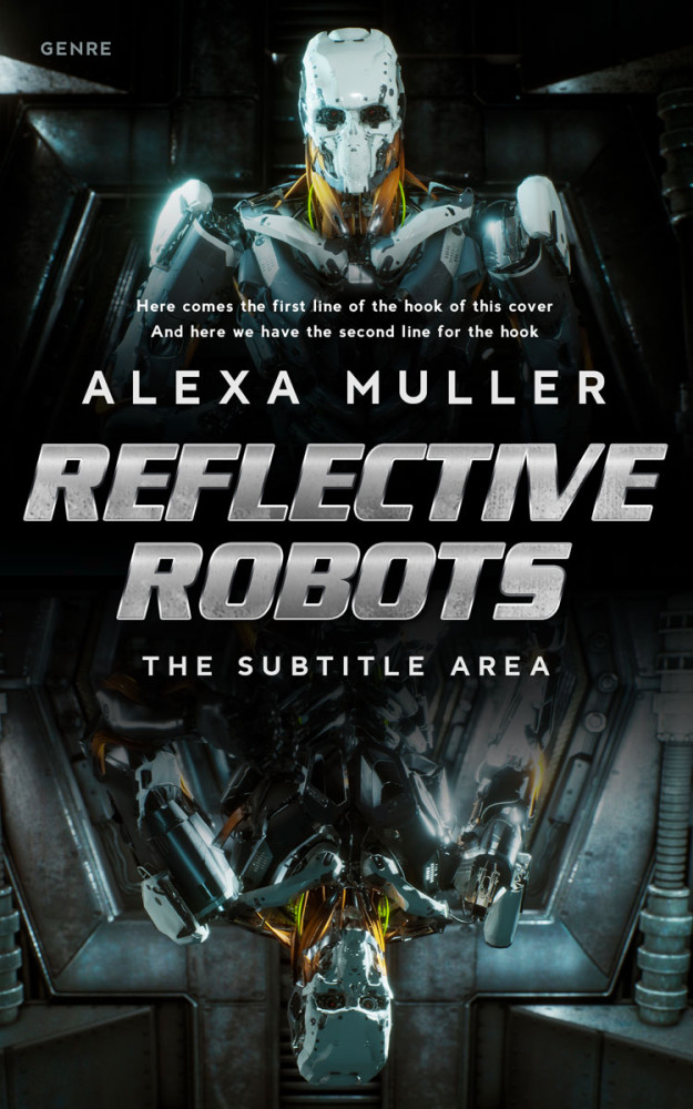 Front view of Woodsmoke #29205 - Premade Science Fiction Book Cover