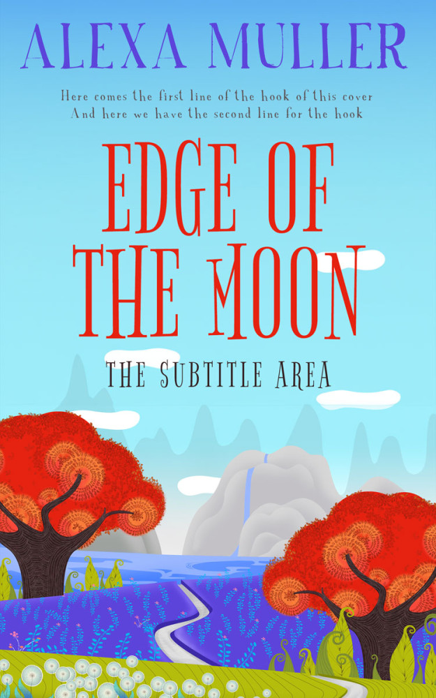 Front view of Seagull #29224 - Premade Fantasy Book Cover