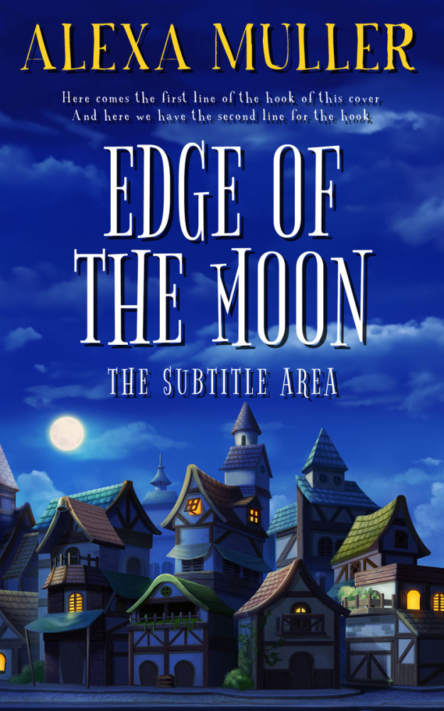 Front view of Jacksons Purple #29227 - Premade Fantasy Book Cover