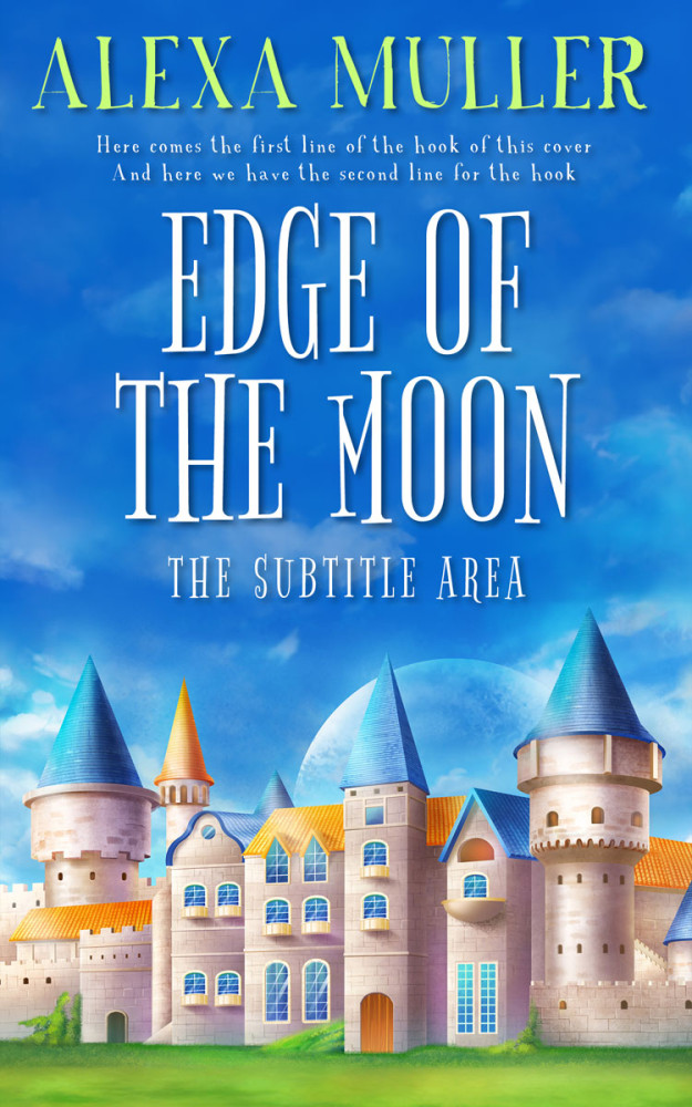 Front view of Mariner #29230 - Premade Fantasy Book Cover