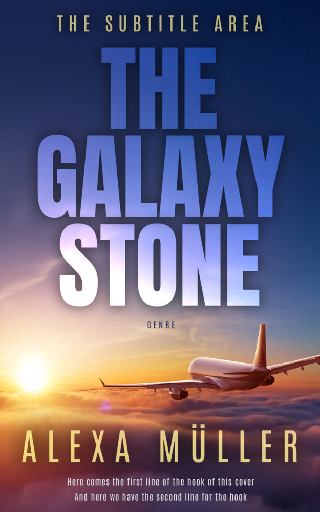 Front view of Rhino #29266 - Premade Action & Adventure Book Cover