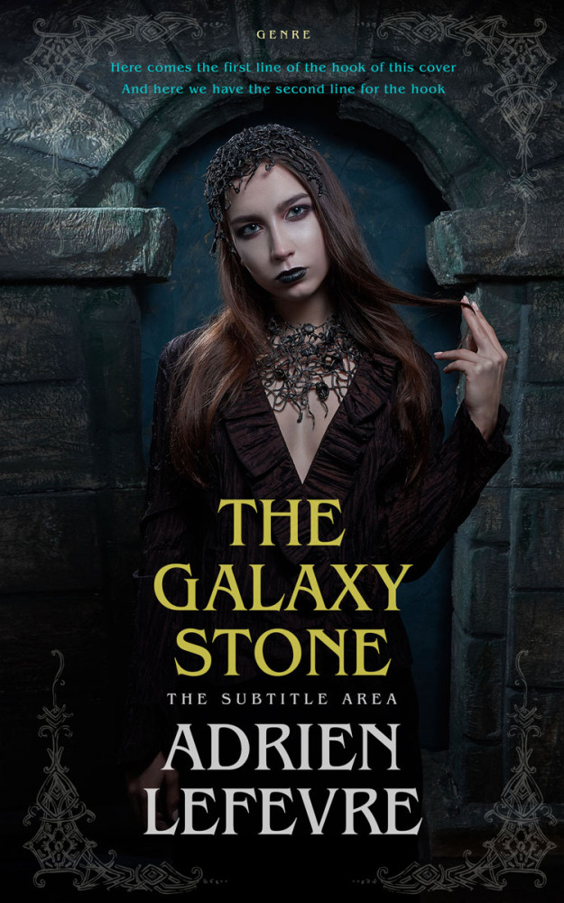 Front view of Woodsmoke #29274 - Premade Fantasy Book Cover