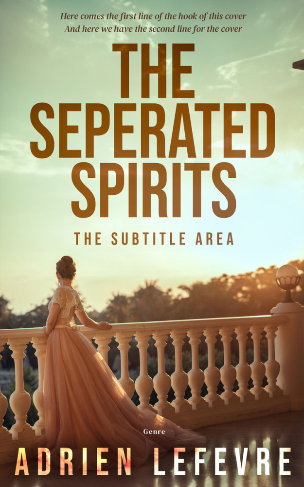 Front view of Green Mist #29314 - Premade Historical Book Cover