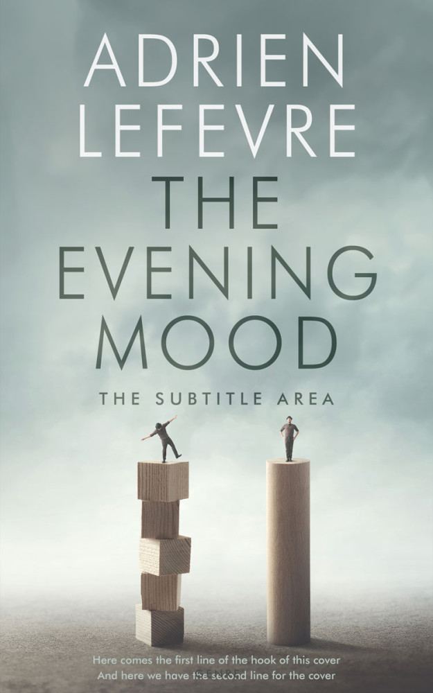 Front view of Edward #29329 - Premade Business Book Cover