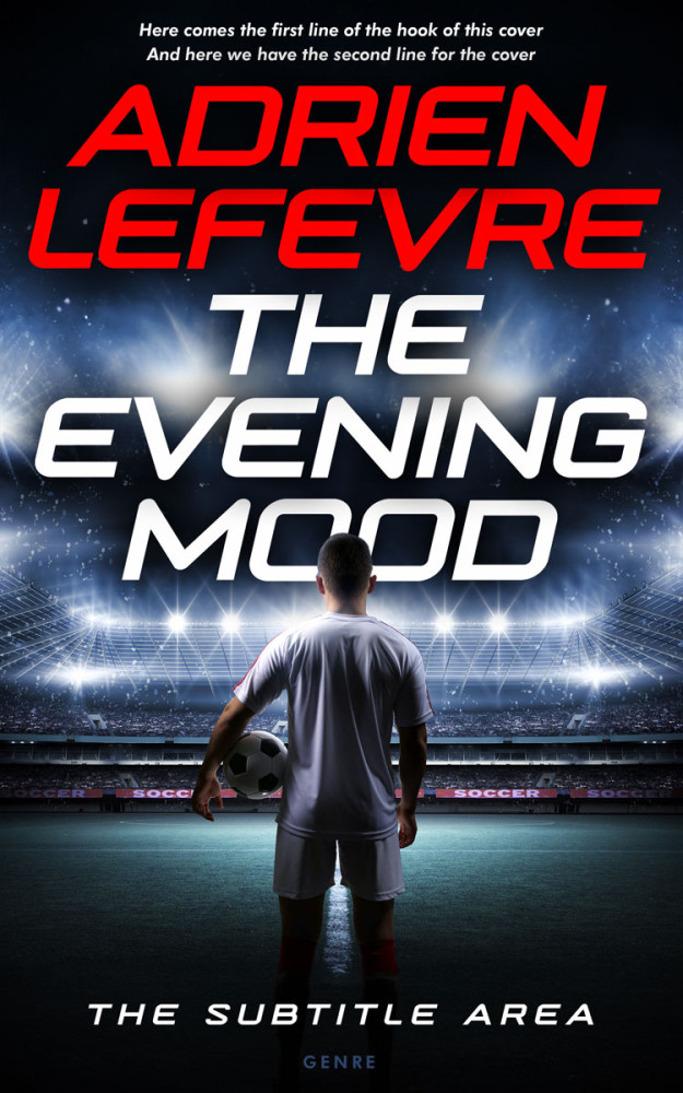 Front view of Mirage #29333 - Premade Action & Adventure Book Cover