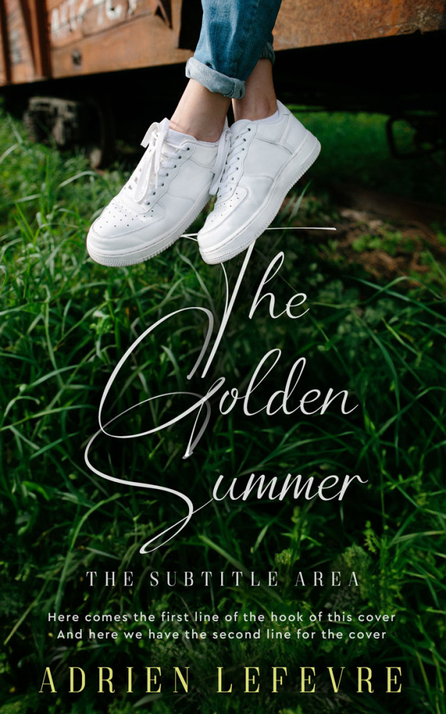 Front view of Silk #29373 - Premade Teen & Young Adult Book Cover