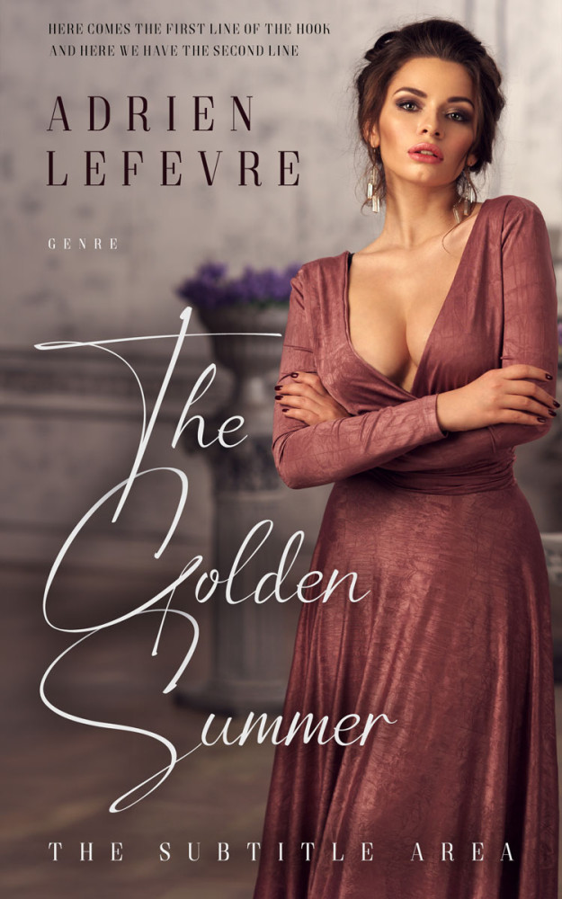 Front view of Ferra #29377 - Premade Chick Lit Book Cover