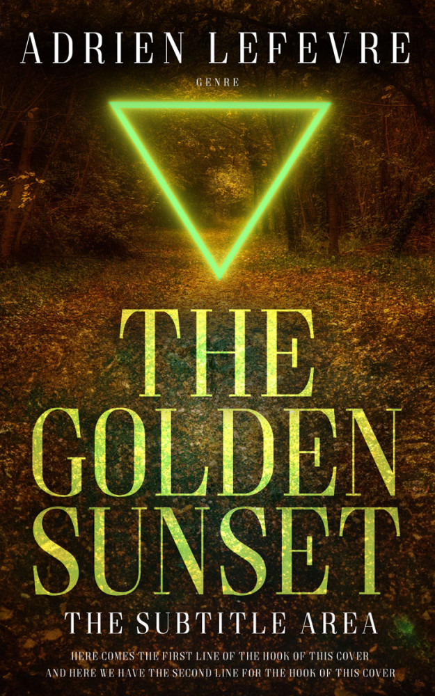 Front view of Graphite #29395 - Premade Surreal Book Cover