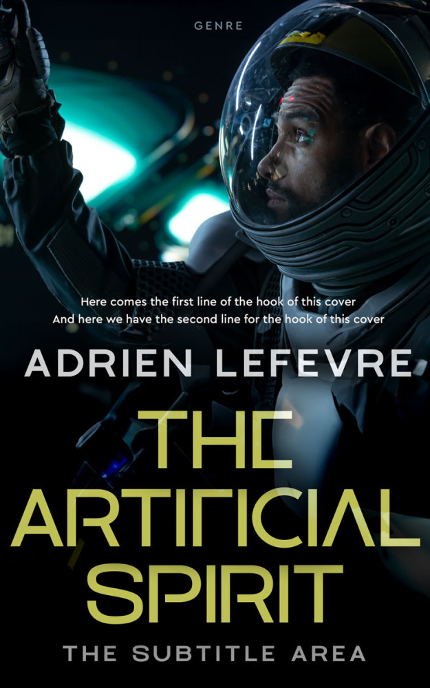 Front view of Bunker #29424 - Premade Science Fiction Book Cover