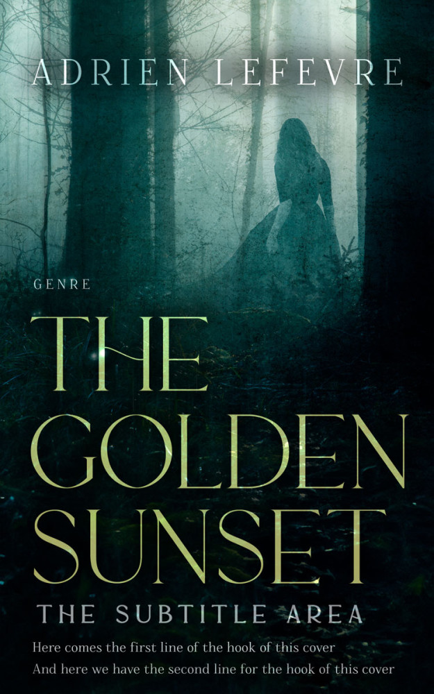 Front view of Norway #29463 - Premade Horror Book Cover