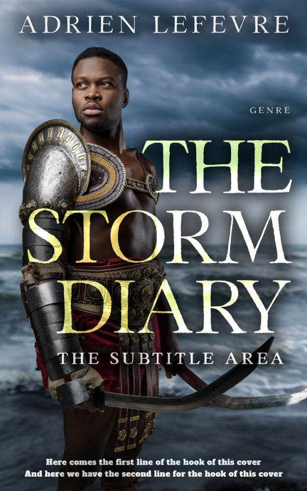 Front view of Outer Space #29474 - Premade Historical Book Cover