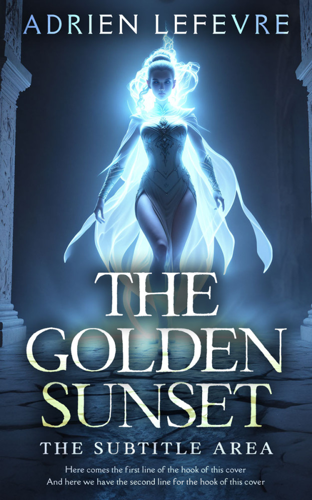 Front view of Rhino #29478 - Premade Literary Fiction Book Cover