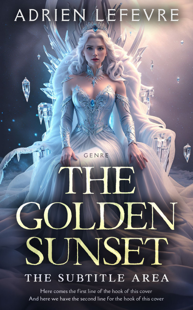 Front view of Tuna #29480 - Premade Fantasy Book Cover